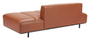 Zuo Modern Confection Sofa in Brown/Gray