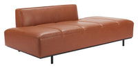 Zuo Modern Confection Sofa in Brown/Gray