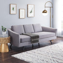 Zuo Modern Divinity Sofa in Gray/Brown