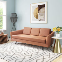 Zuo Modern Divinity Sofa in Gray/Brown