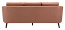 Zuo Modern Divinity Sofa in Gray/Brown