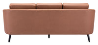 Zuo Modern Divinity Sofa in Gray/Brown