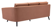 Zuo Modern Divinity Sofa in Gray/Brown
