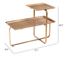 Zuo Modern Henry Coffee Table Brass