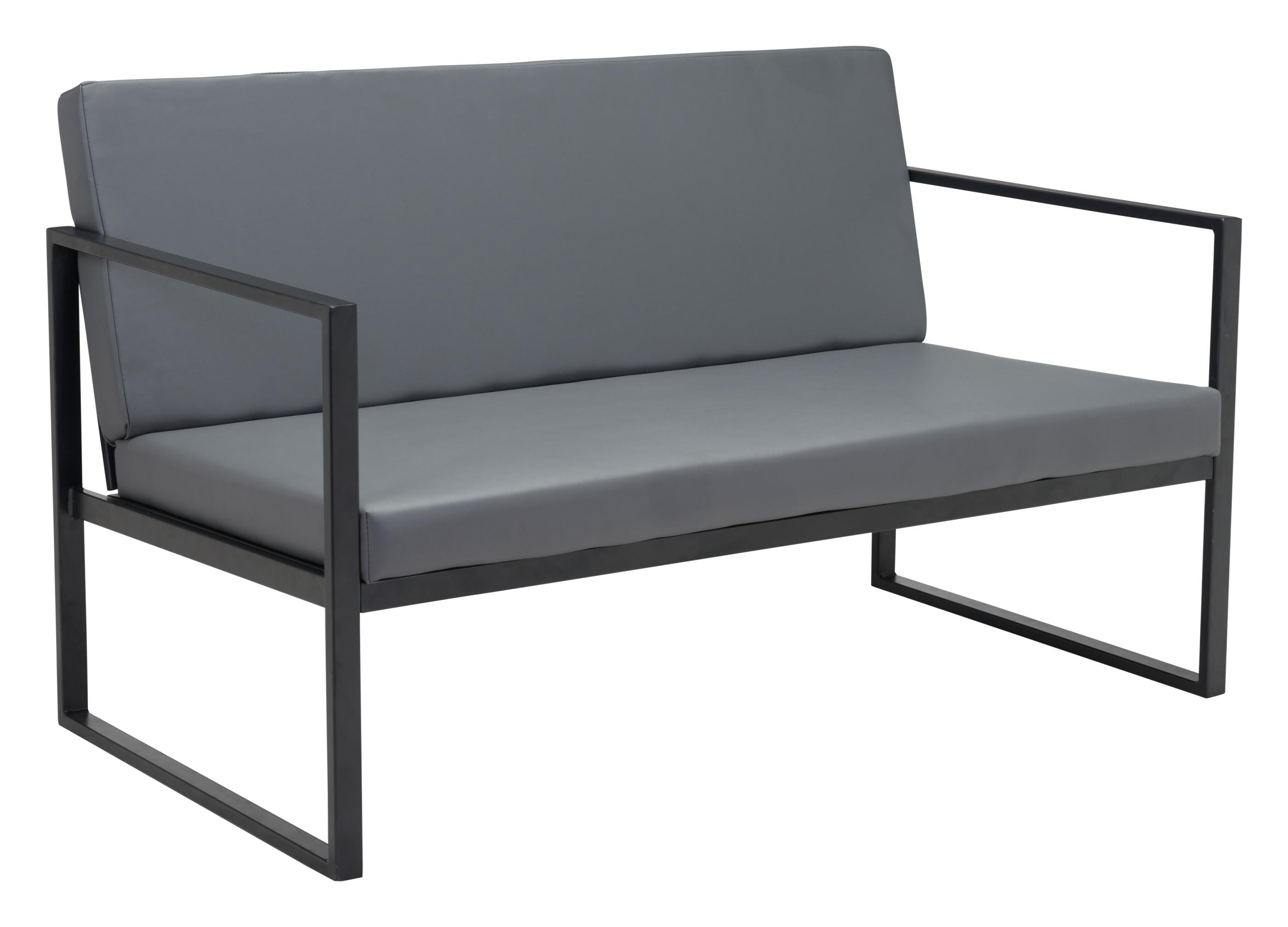 Zuo Modern Claremont Sofa in Gray
