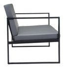 Zuo Modern Claremont Sofa in Gray