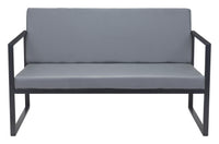 Zuo Modern Claremont Sofa in Gray