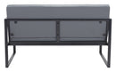 Zuo Modern Claremont Sofa in Gray