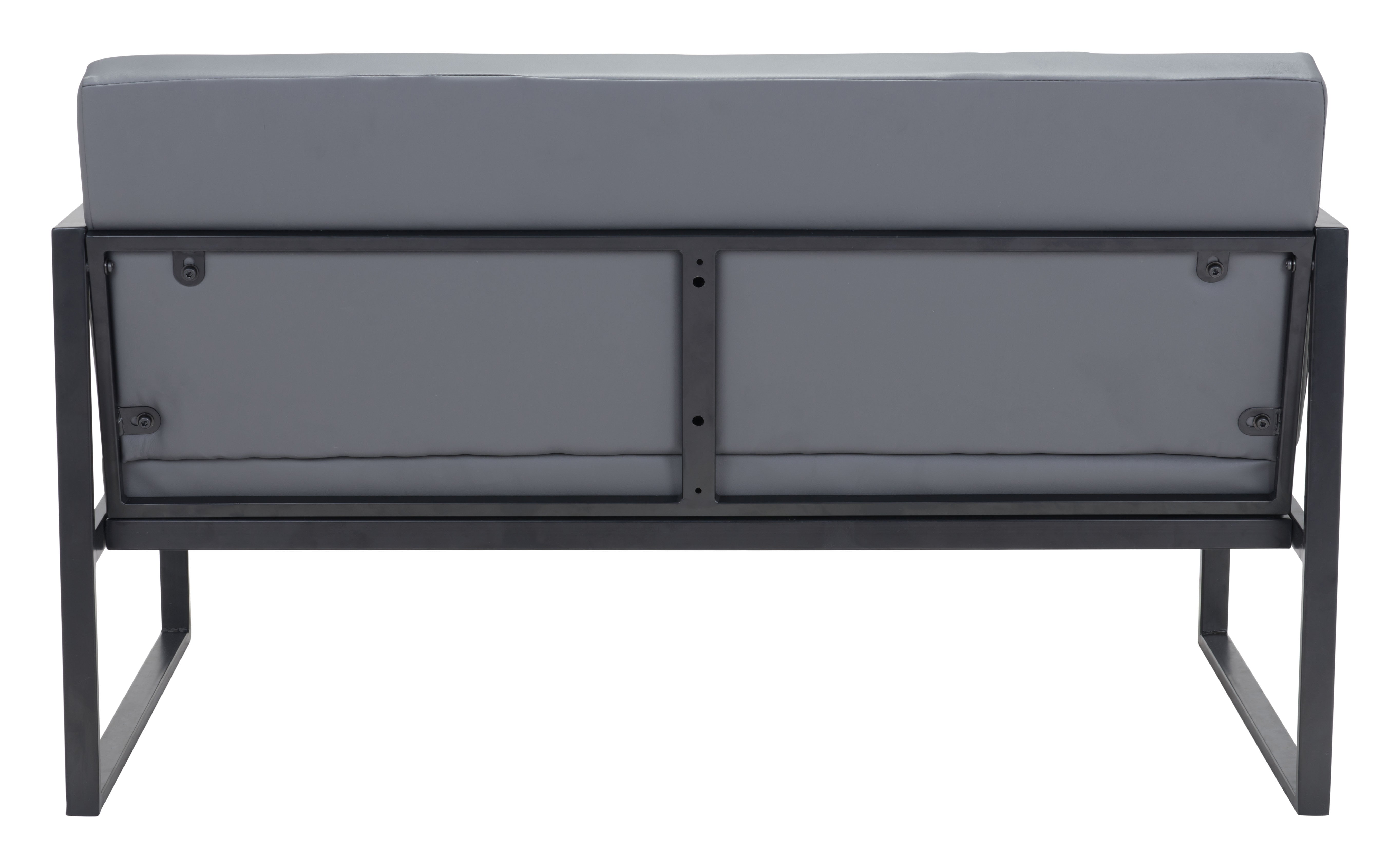 Zuo Modern Claremont Sofa in Gray