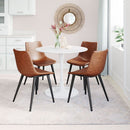 Daniel Dining Chair in Vintage Brown/Vintage Black/Gray
