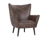 Sunpan Luther Lounge Chair - Havana Dark Brown/Tobacco Tan