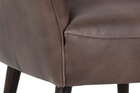 Sunpan Luther Lounge Chair - Havana Dark Brown/Tobacco Tan