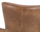 Sunpan Luther Lounge Chair - Havana Dark Brown/Tobacco Tan