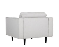 Sunpan Donnie Armchair - Coal Black/Dark Grey/Havana Dark Brown/Light Grey/Tobacco Tan