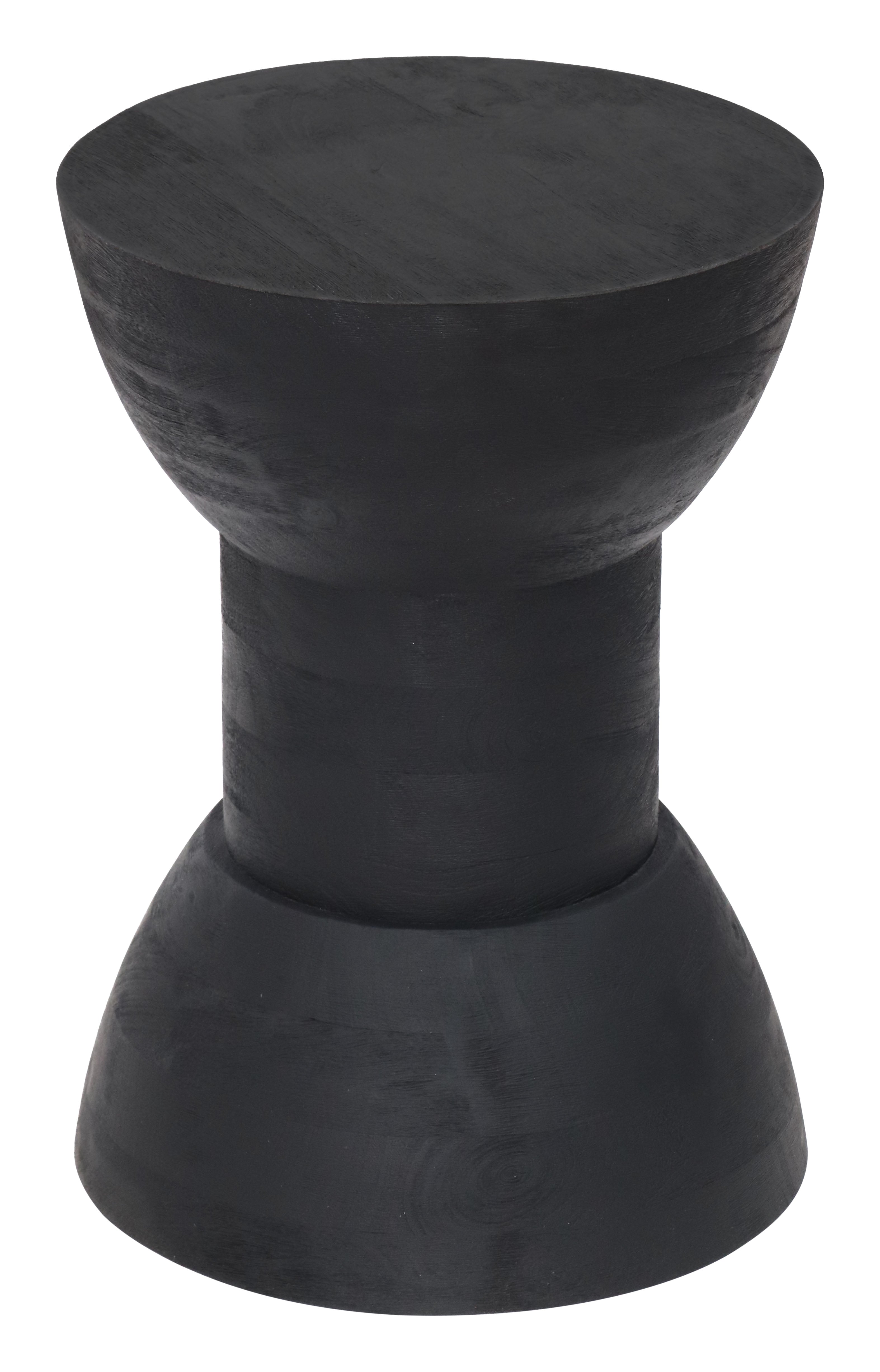 Zuo Modern Wisdom Side Table in Black