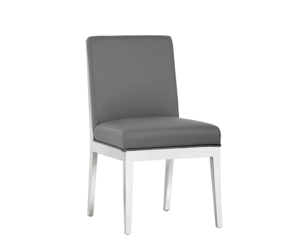 Sunpan Sofia Dining Chair - Black/Grey/White