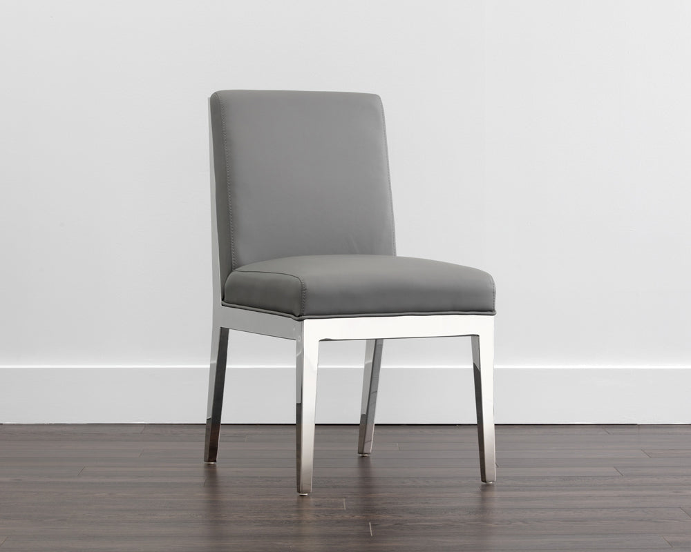 Sunpan Sofia Dining Chair - Black/Grey/White