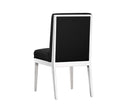 Sunpan Sofia Dining Chair - Black/Grey/White