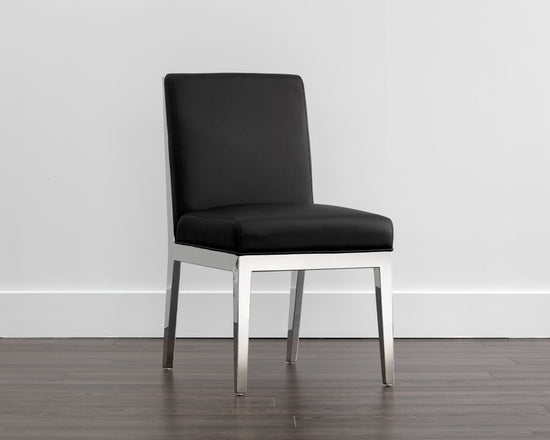Sunpan Sofia Dining Chair - Black/Grey/White