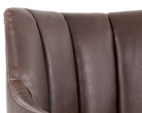 Sunpan Valerie Barstool - Havana Dark Brown