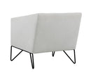 Sunpan Princeton Lounge Chair - Dark Grey/Light Grey
