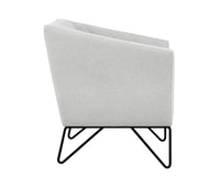 Sunpan Princeton Lounge Chair - Dark Grey/Light Grey