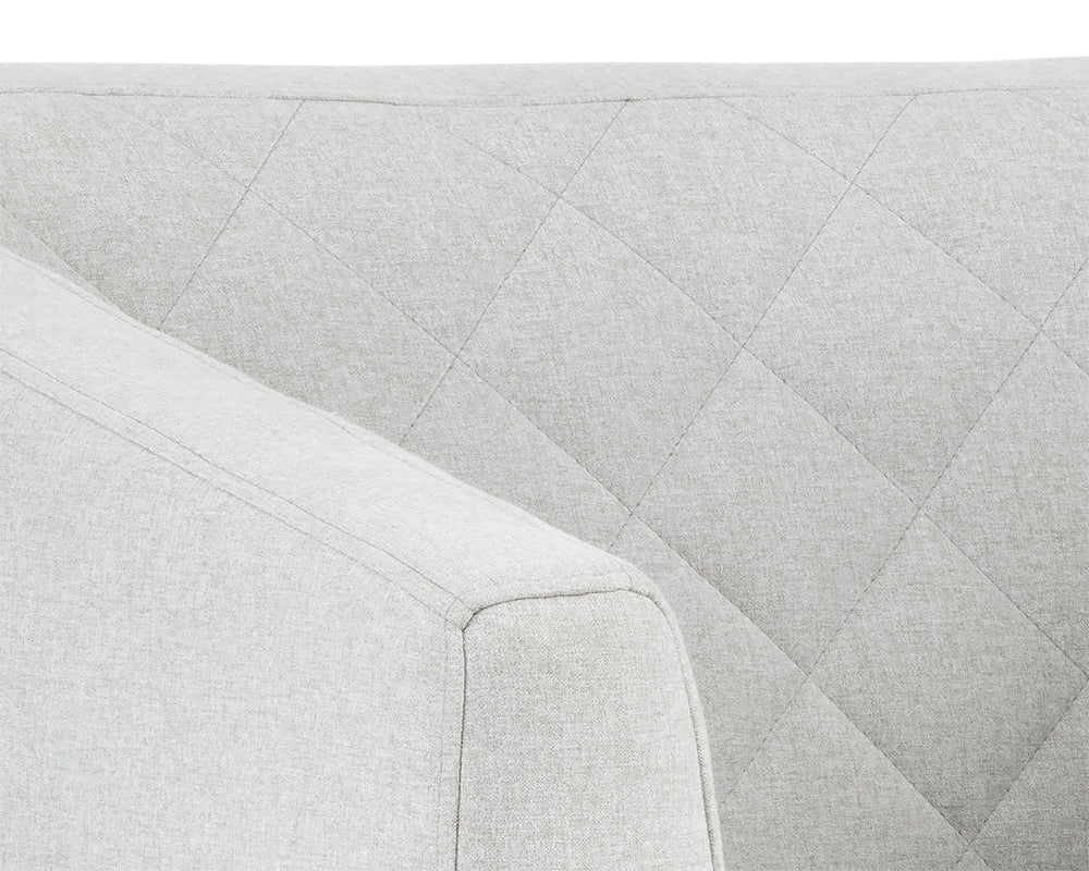 Sunpan Princeton Lounge Chair - Dark Grey/Light Grey