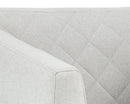 Sunpan Princeton Lounge Chair - Dark Grey/Light Grey