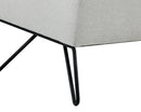 Sunpan Princeton Lounge Chair - Dark Grey/Light Grey