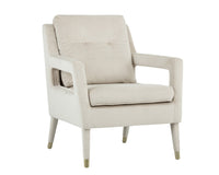 Sunpan Oxford Lounge Chair - Piccolo Black/Piccolo Prosecco