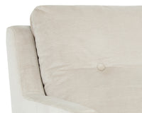 Sunpan Oxford Lounge Chair - Piccolo Black/Piccolo Prosecco