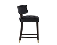 Sunpan Tatum Counter Stool in Piccolo Black