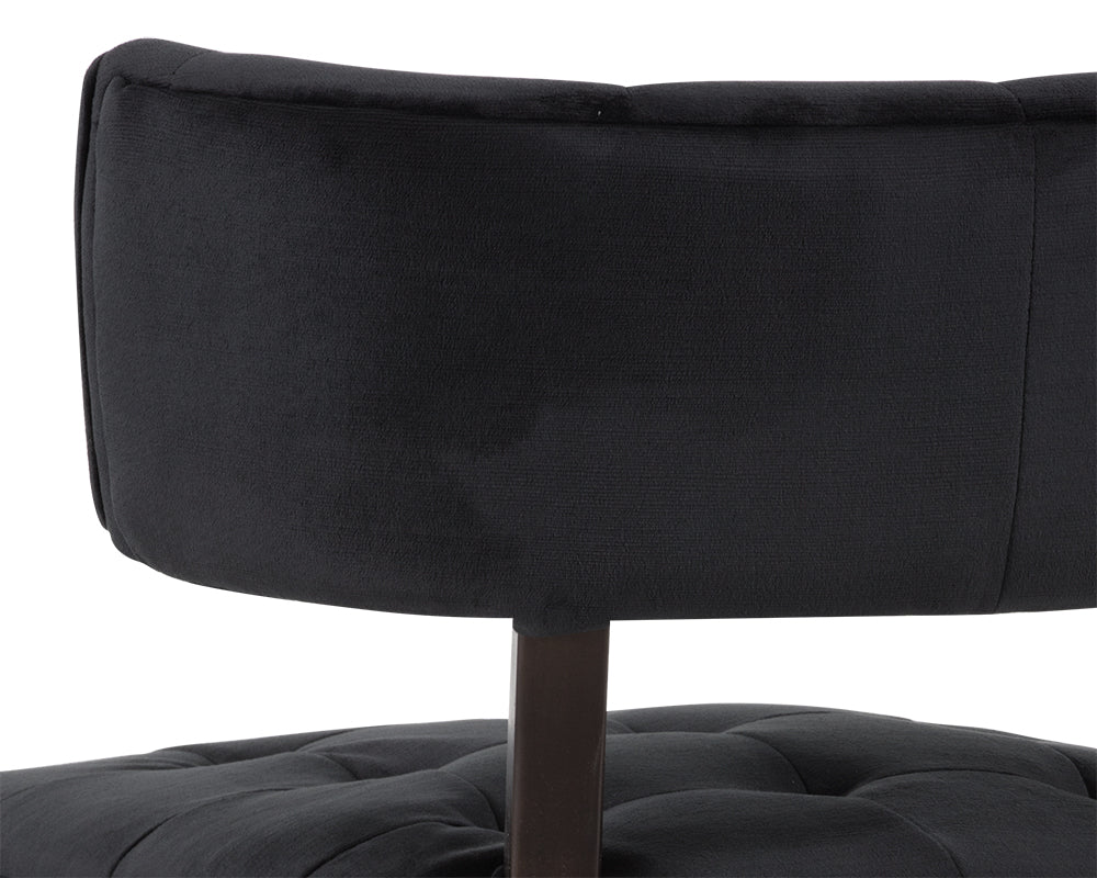 Sunpan Tatum Counter Stool in Piccolo Black