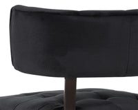 Sunpan Tatum Counter Stool in Piccolo Black