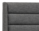 Sunpan Emmit Bed - King in Marble / Quarry /Merino Pearl