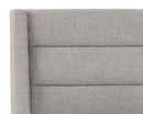 Sunpan Emmit Bed - Queen in Marble / Quarry / Merino Pearl