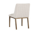 Sunpan Halden Dining Chair - Beige Linen/Bravo Cream/Bravo Metal/Vintage Black/Vintage Blue/Vintage Cognac-Set of Two