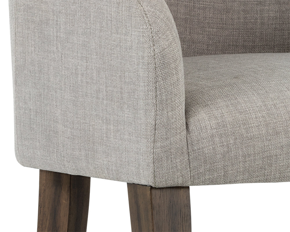 Sunpan Nellie Counter Stool in Arena Cement/Navy