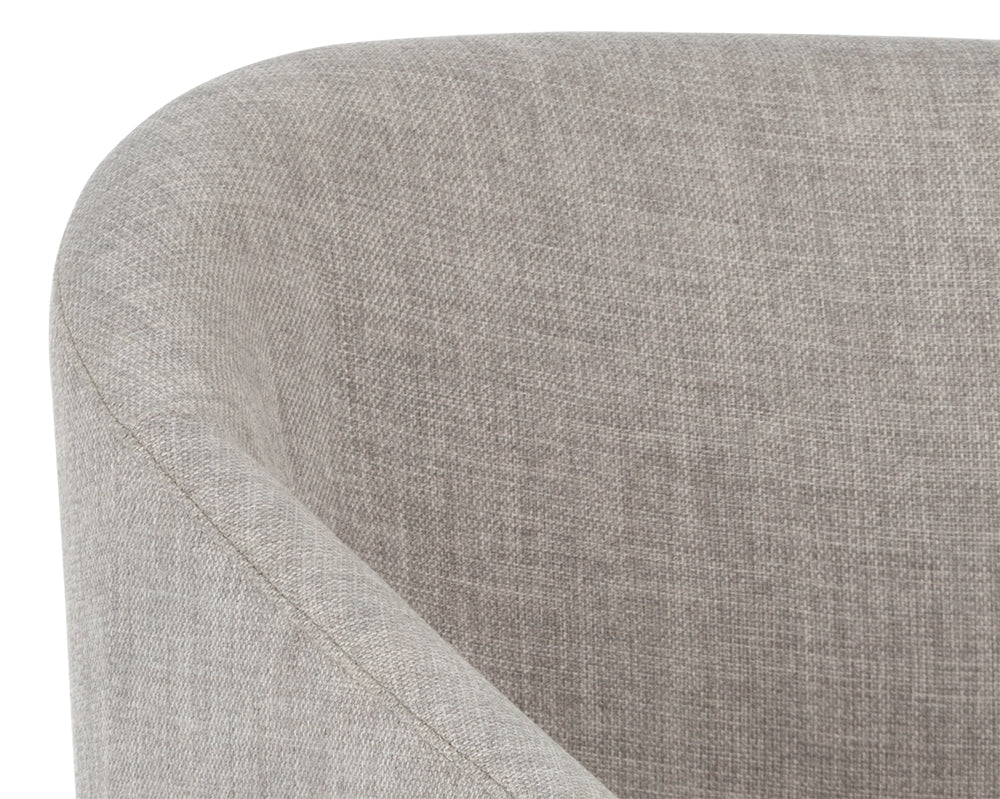 Sunpan Nellie Counter Stool in Arena Cement/Navy