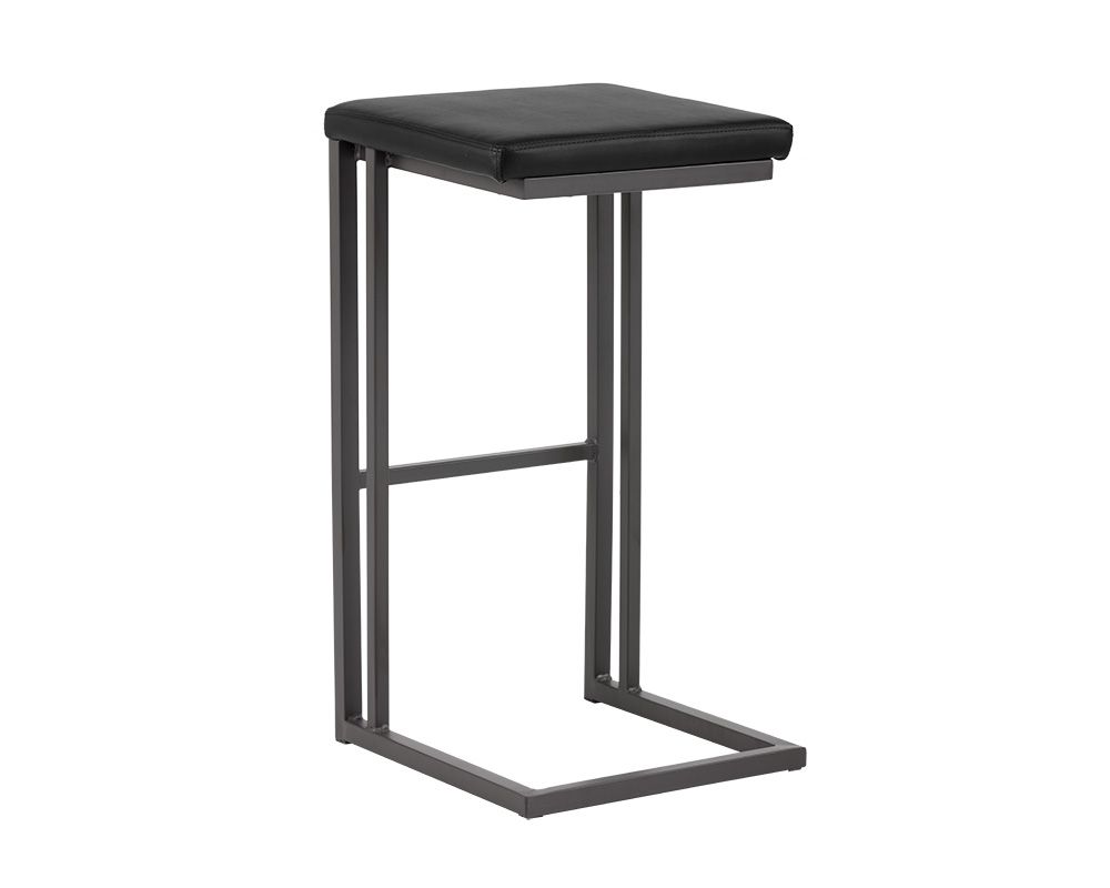 SUNPAN Boone Barstool - Grey - Onyx