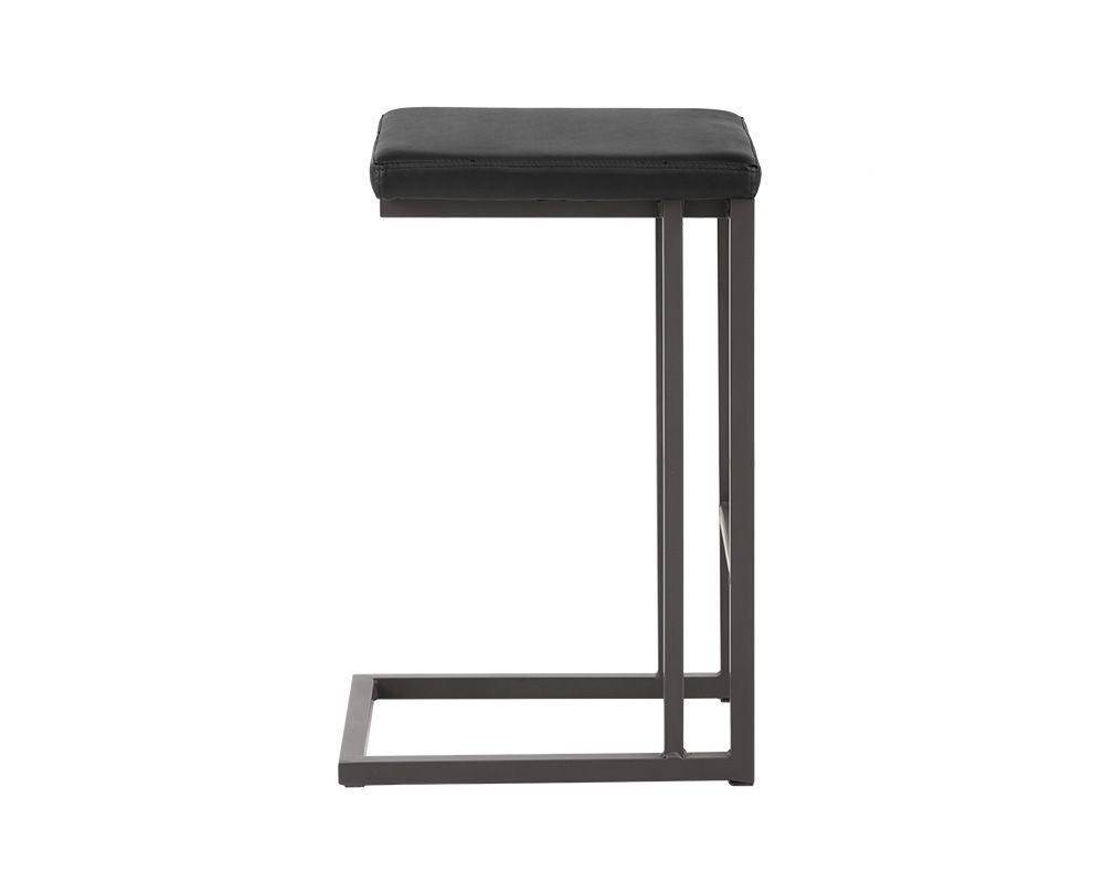 SUNPAN Boone Counter Stool - Grey - Onyx