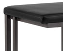 SUNPAN Boone Counter Stool - Grey - Onyx