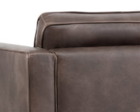 Sunpan Donnie Armchair - Coal Black/Dark Grey/Havana Dark Brown/Light Grey/Tobacco Tan