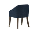 Sunpan Nellie Dining Armchair - Arena Cement/Navy