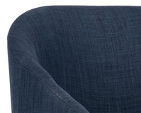 Sunpan Nellie Dining Armchair - Arena Cement/Navy