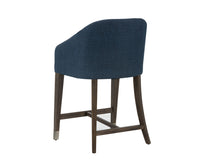 Sunpan Nellie Counter Stool in Arena Cement/Navy