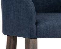 Sunpan Nellie Counter Stool in Arena Cement/Navy