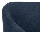 Sunpan Nellie Counter Stool in Arena Cement/Navy