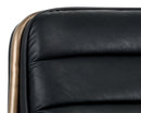 Sunpan Lincoln Lounge Chair in Beige Linen/Vintage Black/Vintage Blue/Vintage Cognac