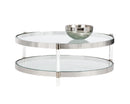 Sunpan York Coffee Table - Stainless Steel